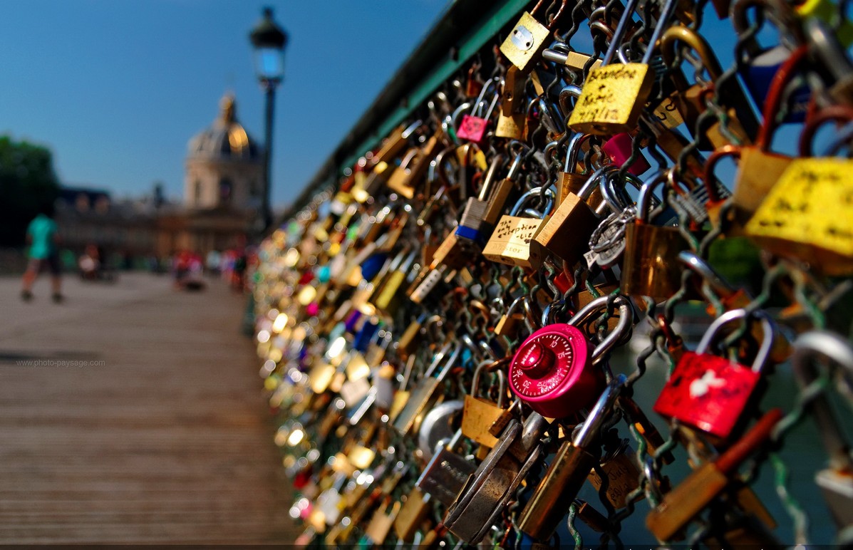 גשר פונט דס אר Ponts des Arts   