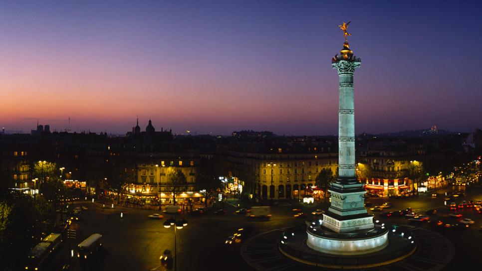 כיכר הבסטיליה Place de la Bastille    