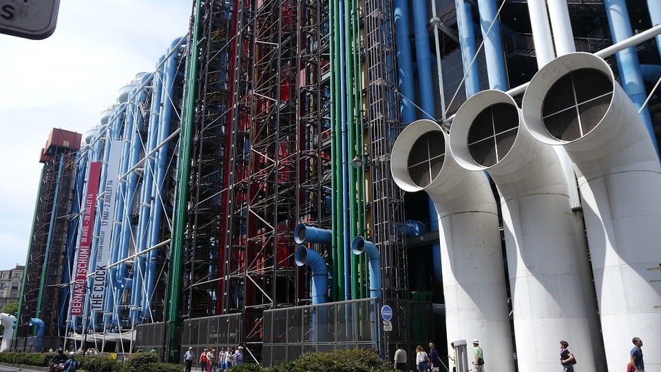 מרכז פומפידו- Centre Pompidou     